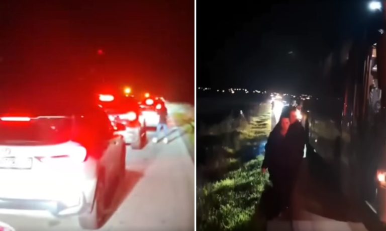 (ВИДЕО) Заврши продолжениот викенд – вечерва е „пекол“ на овој граничен премин за влез во Македонија