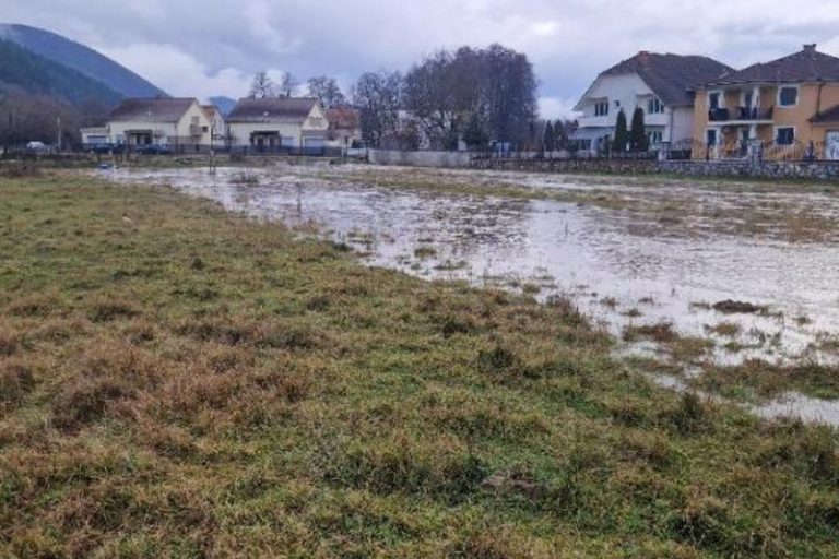 Поплавени дворови, куќи и патишта – вечерва е најкритично во овој дел од Македонија